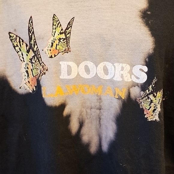 NWOT Women's The Doors LA Woman Tie-Dye Long Sleeve T-shirt - Picture 2 of 6